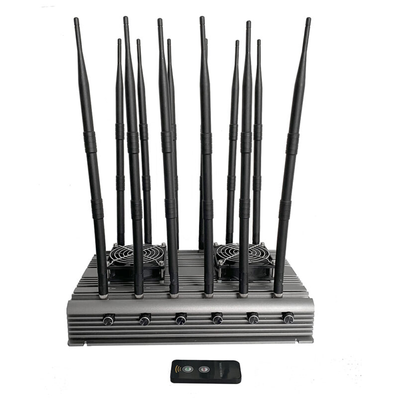 Techwise CPB-2612H-5G 12 Bands  5G Mobile Phone WiF GPS UHF VHF Jammer