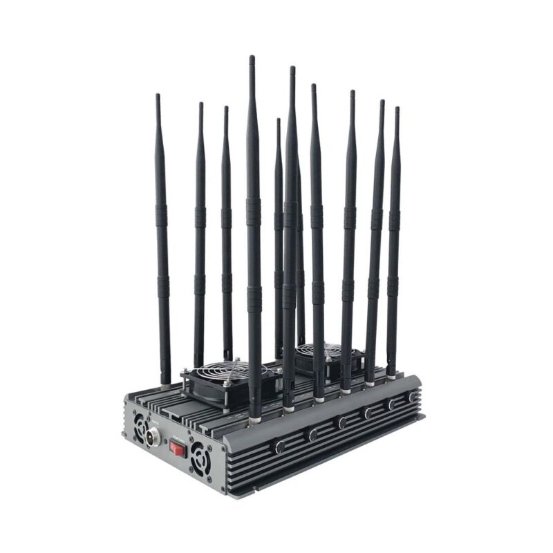 Techwise CPB-2612H-5G 12 Bands  5G Mobile Phone WiF GPS UHF VHF Jammer - 图片 2