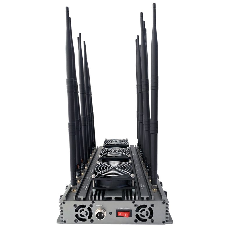 Techwise CPB-2616HB 16 Bands Bulit-in Battery 5G Mobile Phone WiF GPS UHF VHF Jammer - 图片 5