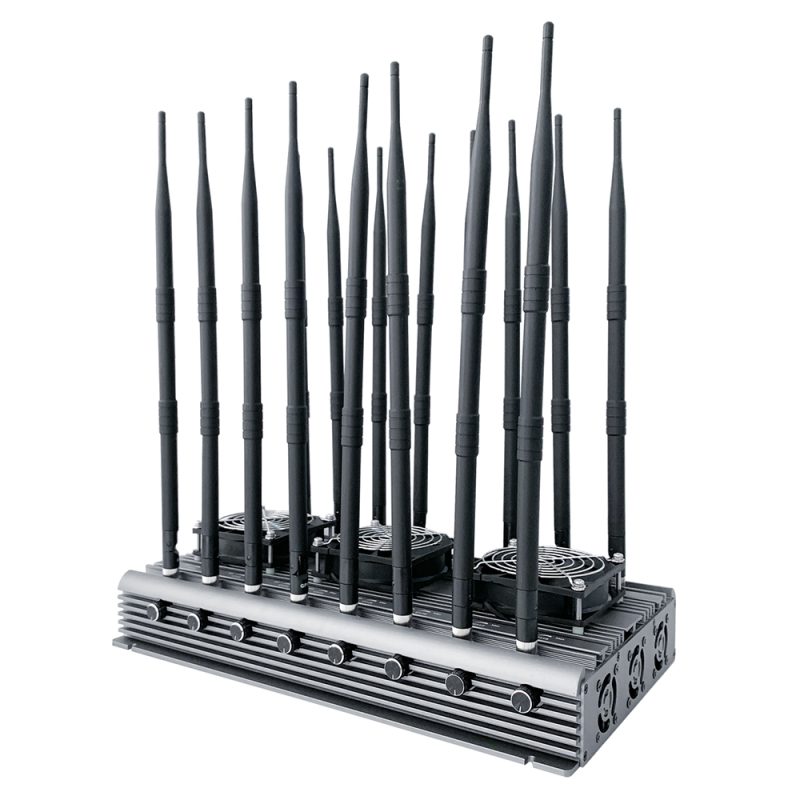 Techwise CPB-2616HB 16 Bands Bulit-in Battery 5G Mobile Phone WiF GPS UHF VHF Jammer - 图片 4