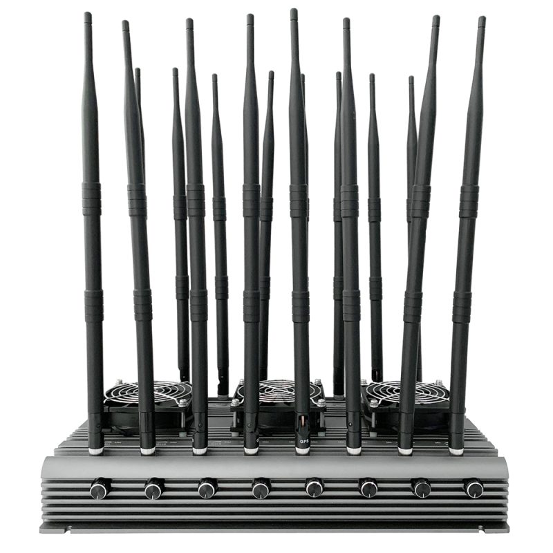 Techwise CPB-2616HB 16 Bands Bulit-in Battery 5G Mobile Phone WiF GPS UHF VHF Jammer - 图片 3