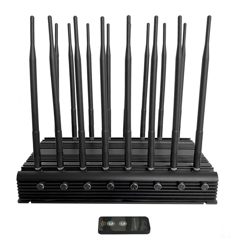 Techwise CPB-2616HB 16 Bands Bulit-in Battery 5G Mobile Phone WiF GPS UHF VHF Jammer - 图片 6