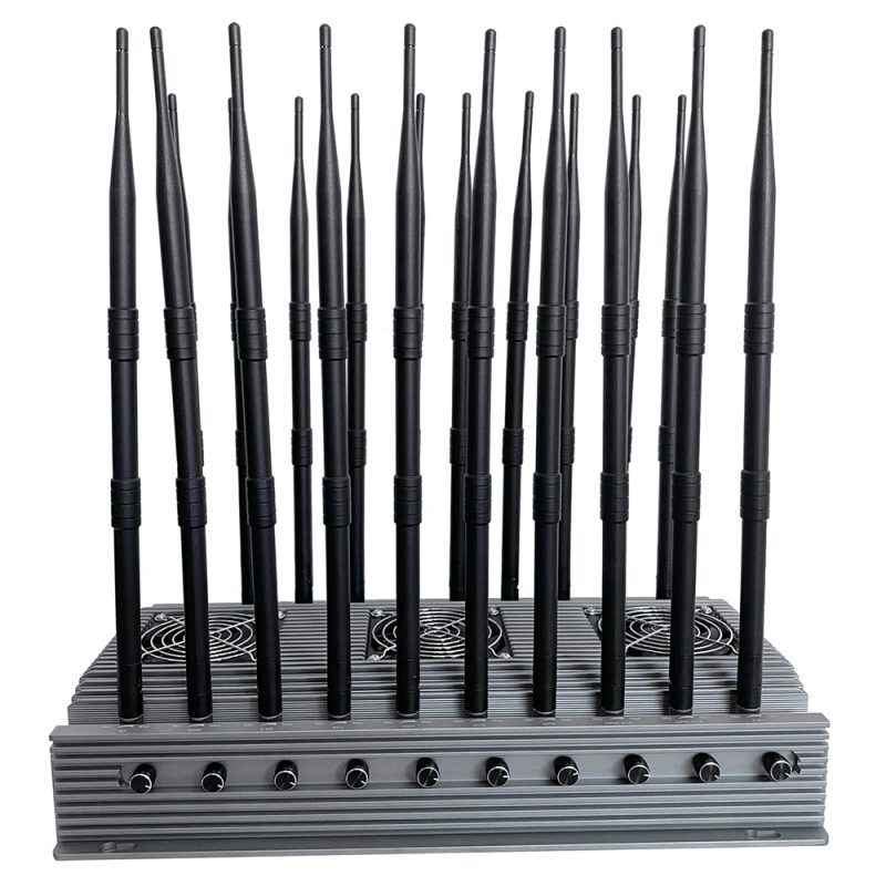 Techwise CPB-2620H 20 Bands 5G Mobile Phone WiF GPS UHF VHF Jammer