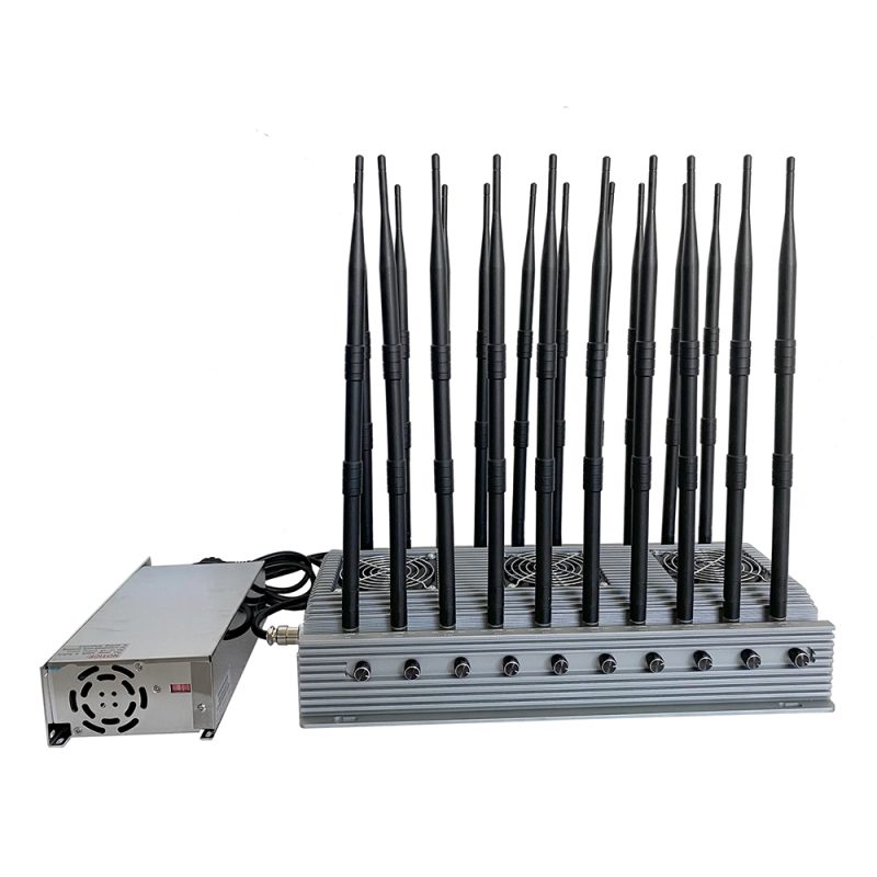 Techwise CPB-2620H 20 Bands 5G Mobile Phone WiF GPS UHF VHF Jammer - 图片 3