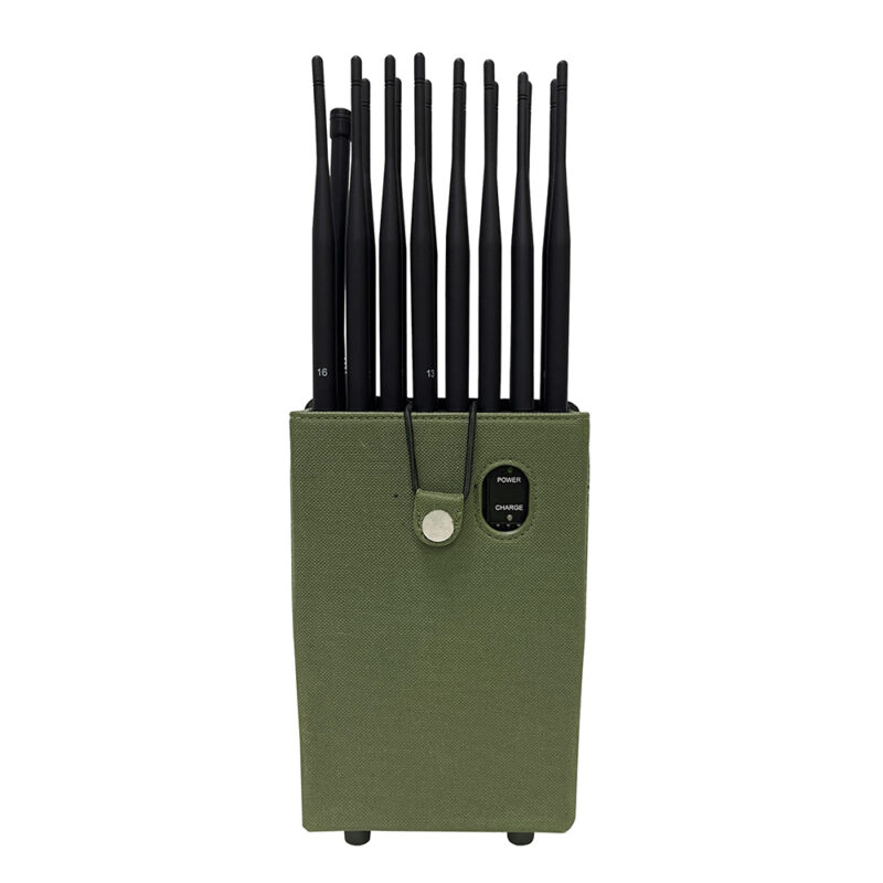 Techwise PCB-1016K  New 16 Bands 16W Handheld 5G Mobile Phone WiF GPS Lojack Jammer - 图片 6