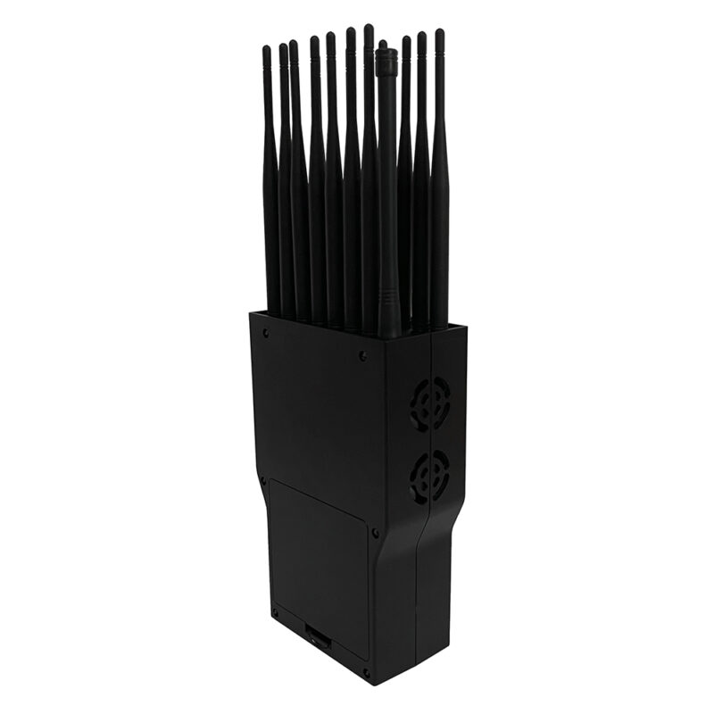Techwise PCB-1016K  New 16 Bands 16W Handheld 5G Mobile Phone WiF GPS Lojack Jammer - 图片 2
