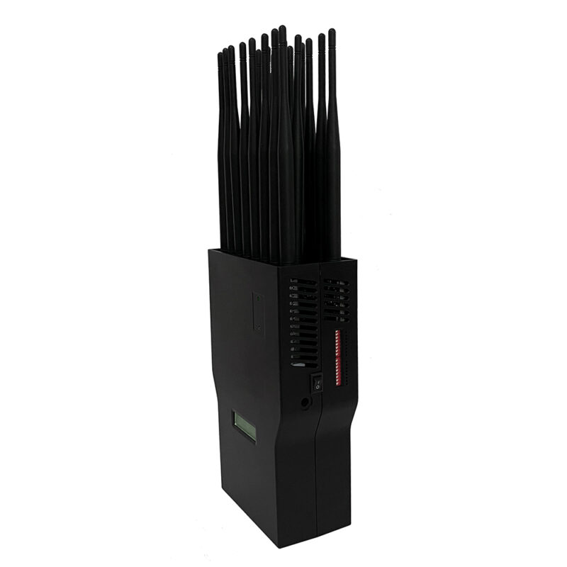 Techwise PCB-1021K  New 21 Bands 21W Handheld 5G Mobile Phone WiF GPS Lojack Jammer - 图片 2