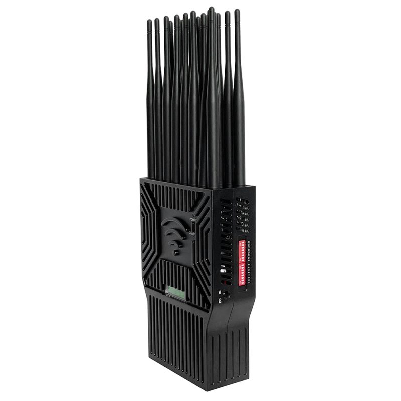 Techwise PCB-1021  New 21 Bands 21W Handheld 5G Mobile Phone WiF GPS Lojack Jammer