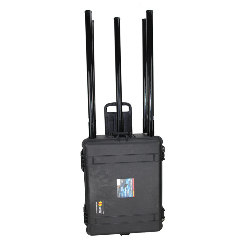 Techwise PCB-6060 6 Bands 600W Portable Mobile Phone Pelican Jammer - 图片 3