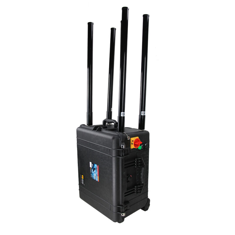 Techwise PCB-6060 6 Bands 600W Portable Mobile Phone Pelican Jammer - 图片 4