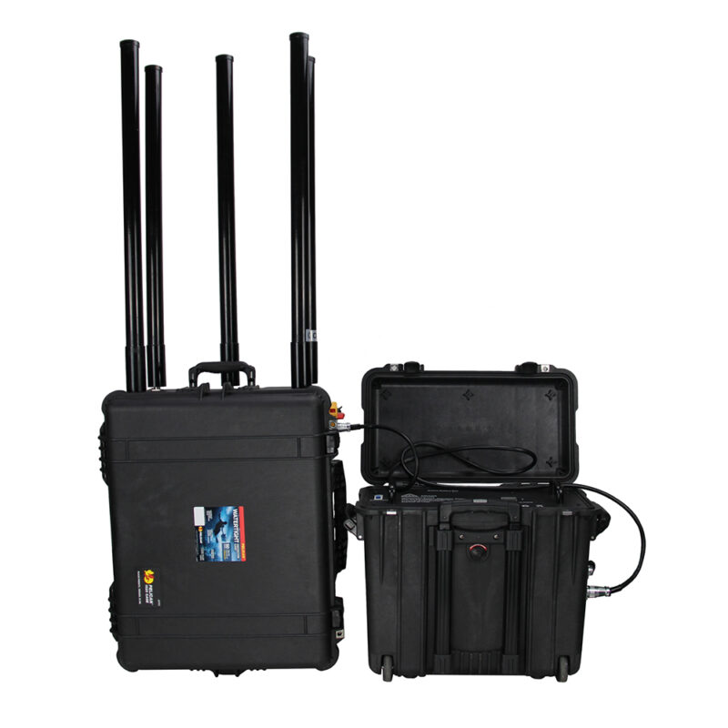 Techwise PCB-6060 6 Bands 600W Portable Mobile Phone Pelican Jammer