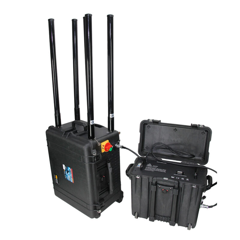 Techwise PCB-6060 6 Bands 600W Portable Mobile Phone Pelican Jammer - 图片 5