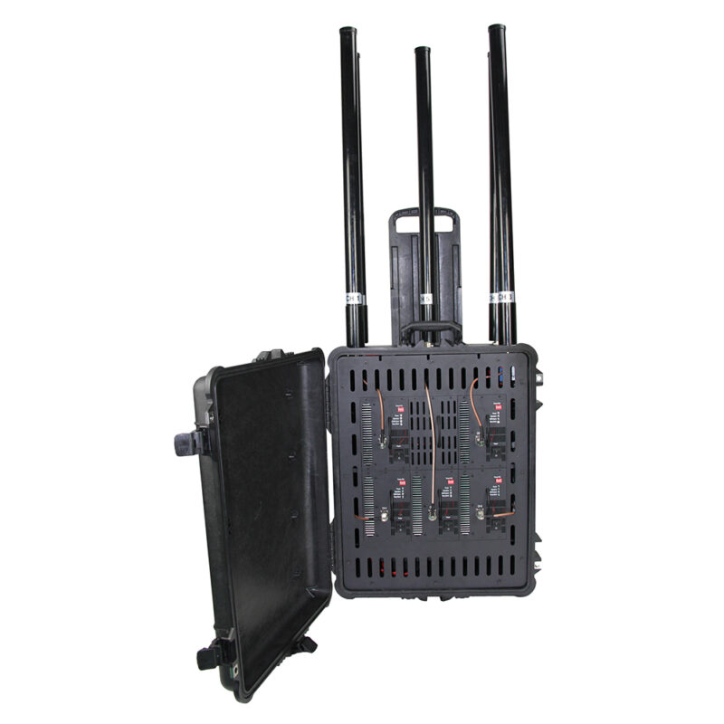 Techwise PCB-6060 6 Bands 600W Portable Mobile Phone Pelican Jammer - 图片 6