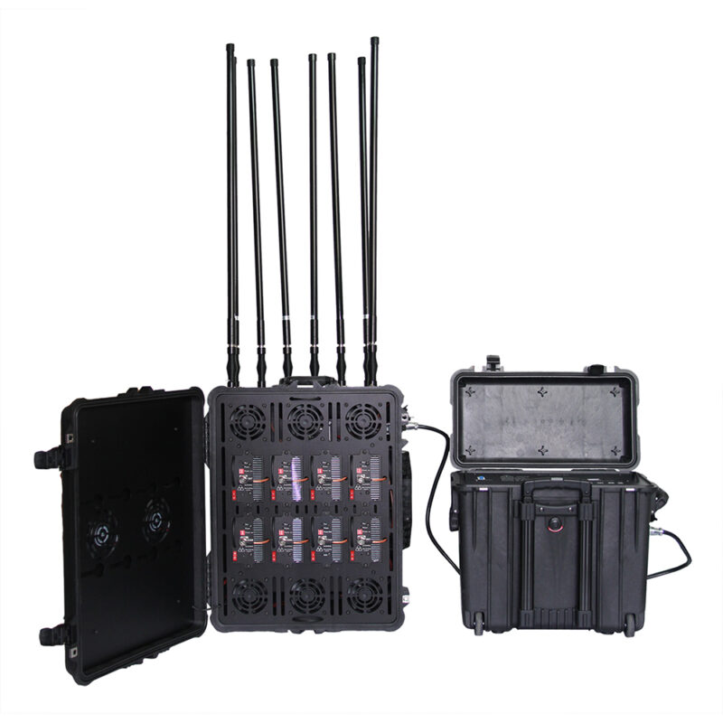 Techwise PCB-6068 8 Bands 800W Portable Mobile Phone Pelican Jammer Indonesia - 图片 5