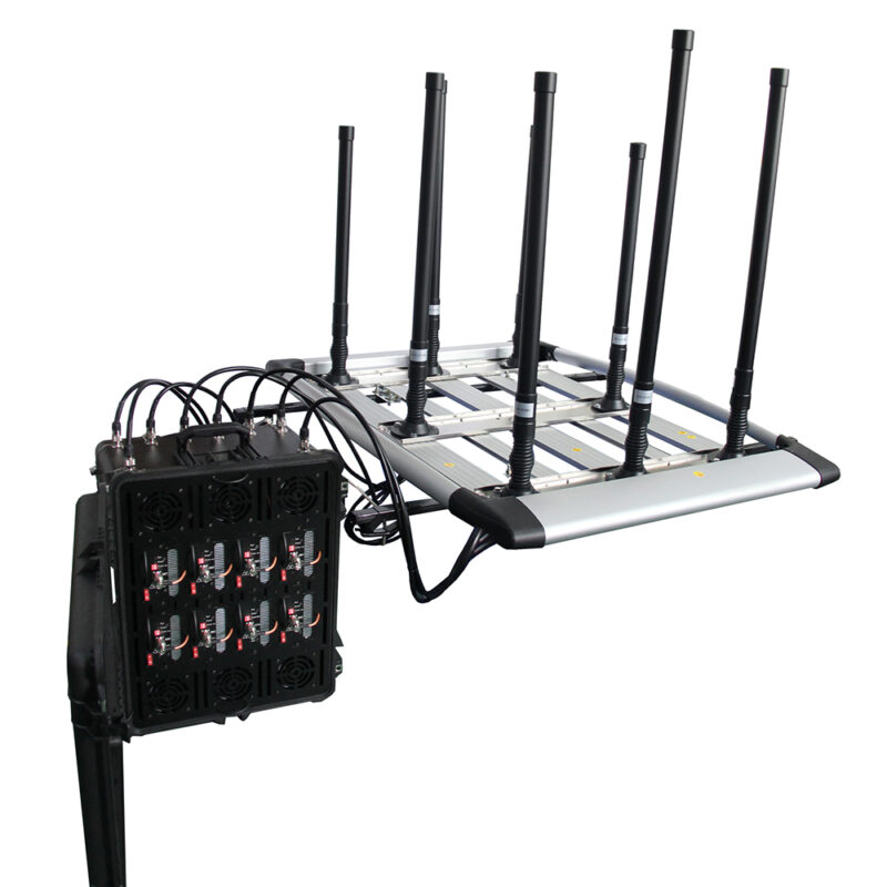 Techwise PCB-6068 8 Bands 800W Portable Mobile Phone Pelican Jammer Indonesia - 图片 4